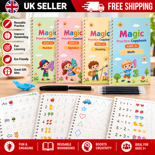Magic practice copybook - 4x,