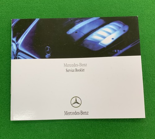 Mercedes service book - service, book,
