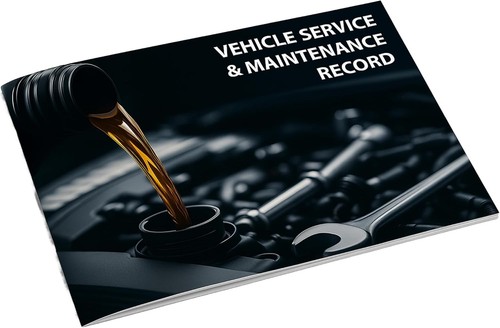 Blank car service book dealer - blank,