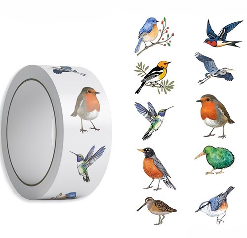 100 bird stickers - 🇬🇧,
