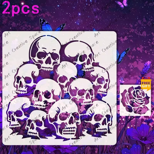 Skulls rose - skulls,