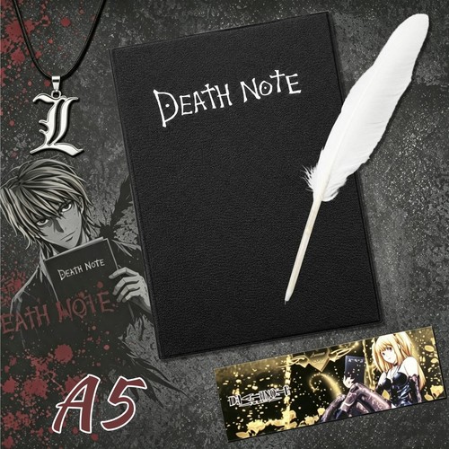 Death note book - death,